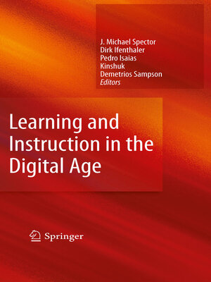 cover image of Learning and Instruction in the Digital Age